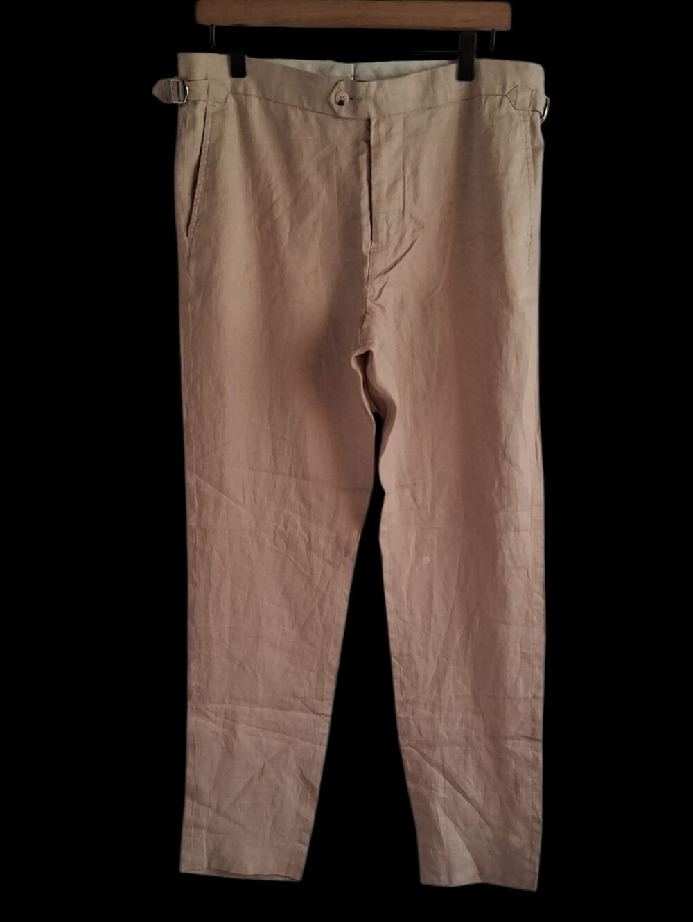 Quince 100% European Linen Dress Pants Drifwood 32×32